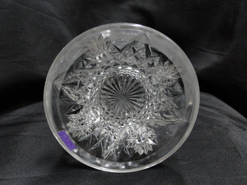 Clear, Pressed Glass,  Stars & Arches: Serving Pitcher, 9 1/2" Tall  --  MG#227