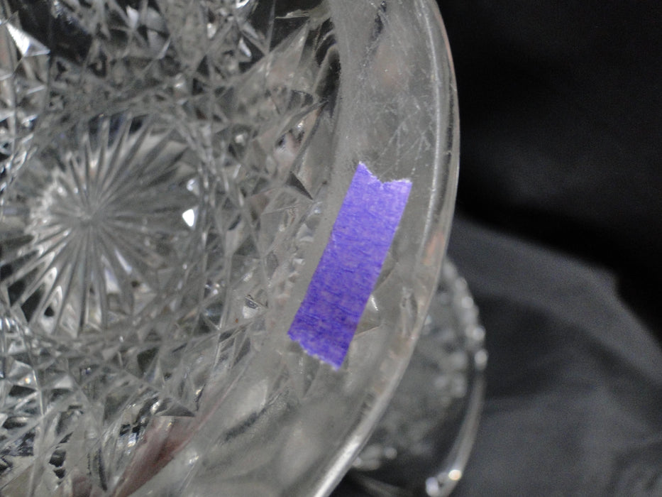Clear, Pressed Glass,  Stars & Arches: Serving Pitcher, 9 1/2" Tall  --  MG#227