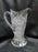 Clear, Pressed Glass,  Stars & Arches: Serving Pitcher, 9 1/2" Tall  --  MG#227