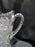 Clear, Pressed Glass,  Stars & Arches: Serving Pitcher, 9 1/2" Tall  --  MG#227