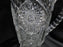 Clear, Pressed Glass,  Stars & Arches: Serving Pitcher, 9 1/2" Tall  --  MG#227