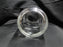 Clear, Frosted Floral: Flower Vase, 11 1/8" Tall, As Is --  MG#240