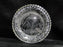 Clear, Pressed Glass, Benjamin Franklin Ship: Butter Pat, 3 1/2" - MG#247