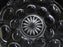 Clear w/ Circle Design, Star Center: Bread Plate, 6" -- MG#257