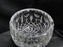 Clear Crystal w/ Vertical, "X", & Fan Cuts: Bowl, 4" x 3 3/8" Tall -- MG#259