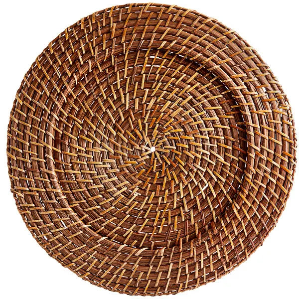 Acopa Auburn, Medium Brown: New Charger Plate (s), 13"