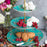 Portmeirion Sara Miller London Chelsea: NEW 3-Tier Tray / Cake Stand, Box