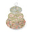 Spode Morris & Co Strawberry, Honeysuckle: NEW 3-Tier Tray / Cake Stand, Box