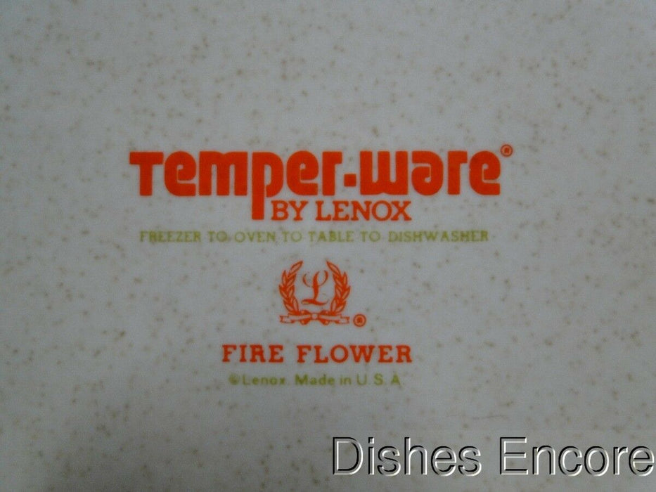 Lenox Fire Flower, Temperware: Bread Plate (s), 6 1/8"