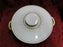 Eschenbach White w/ Gold & Black Design: Round Covered Serving Bowl
