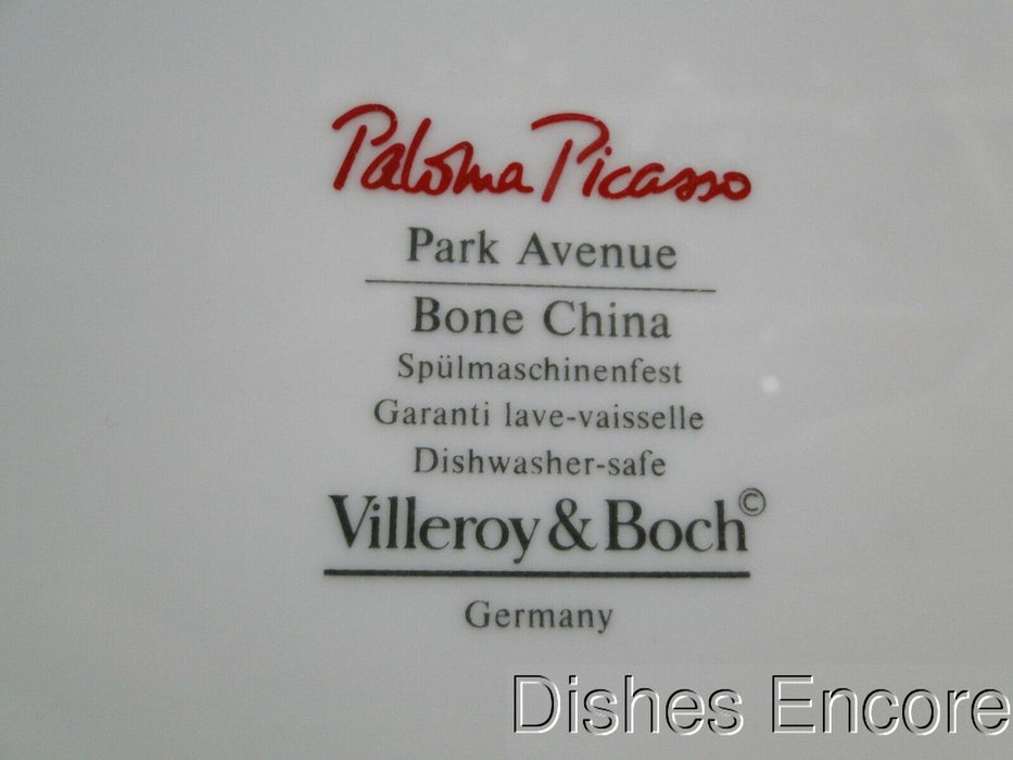 Villeroy & Boch Park Avenue, Paloma Picasso: Oval Serving Platter, 15 3/8" x 11"
