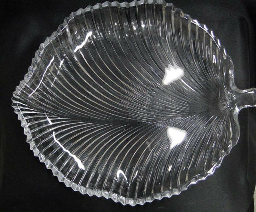 Mikasa Diamond Fire, Ribbed Cut: Leaf Shaped Platter (s), 15"