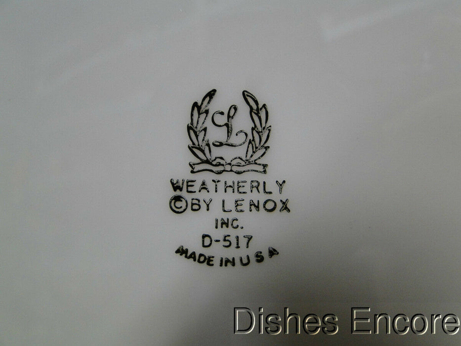 Lenox Weatherly, Ivory Swirled, Platinum: Salad Plate (s), 7 7/8"