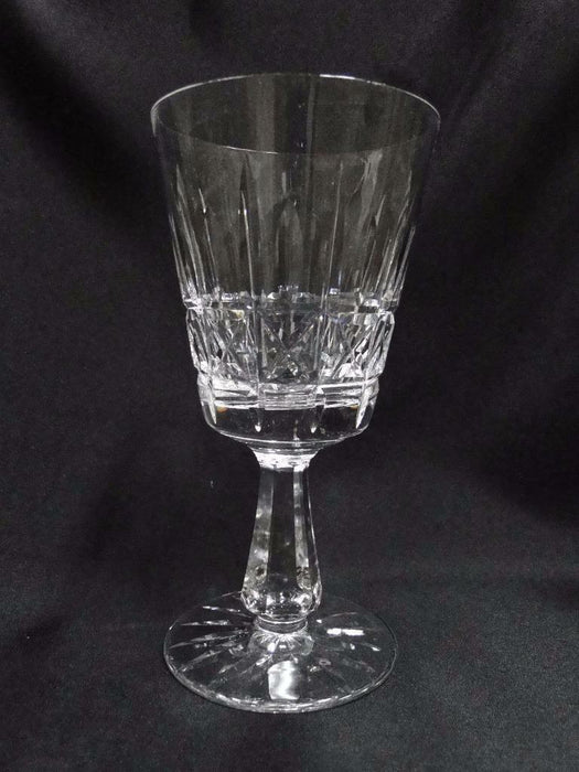 Waterford Crystal Kylemore, Vertical & X Cuts: Water Goblet (s), 6 7/8", As Is