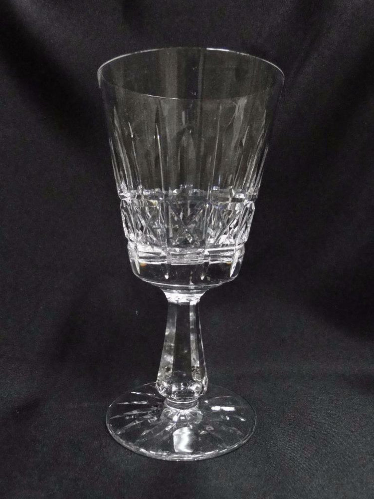 Waterford Crystal Kylemore, Vertical & X Cuts: Water Goblet (s), 6 7/8", As Is