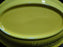 Fiesta: Yellow Oval Serving Bowl, 9 1/4", No Backstamp, As Is