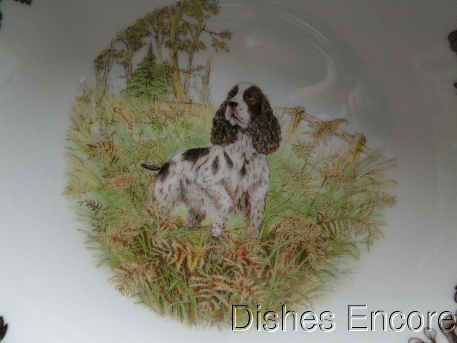Spode Woodland English Springer Spaniel: NEW Ascot Cereal / Soup Bowl 8", Box
