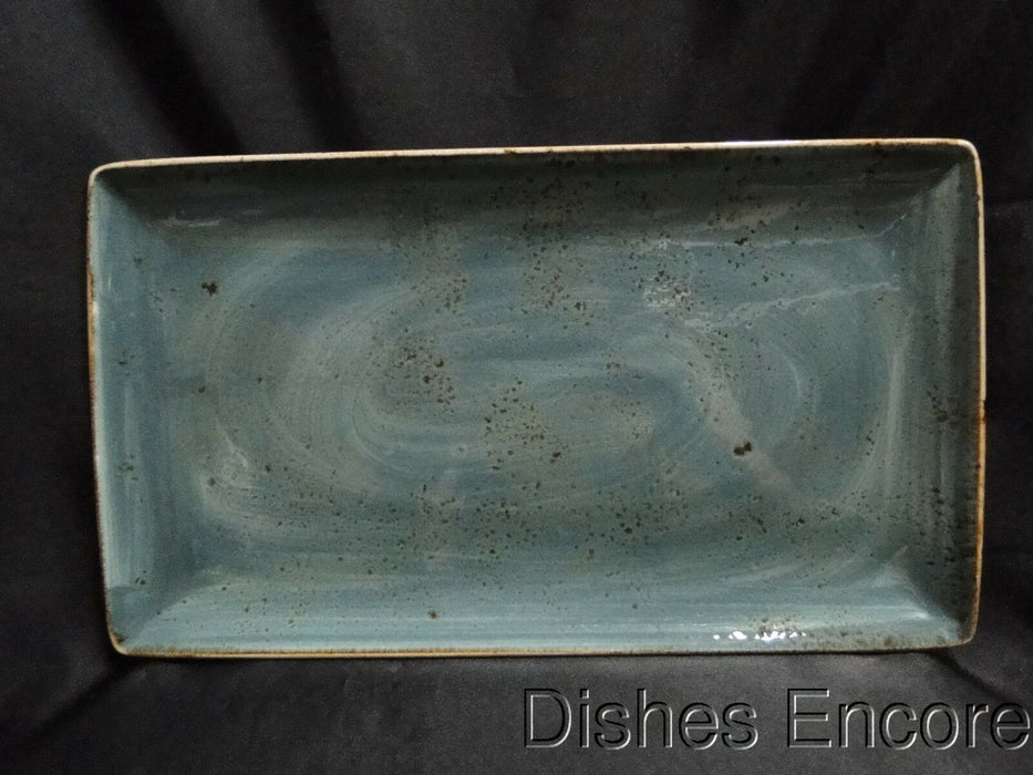 Steelite Craft, England: NEW Blue Rectangular Tray (s), 13" x 7 1/2"