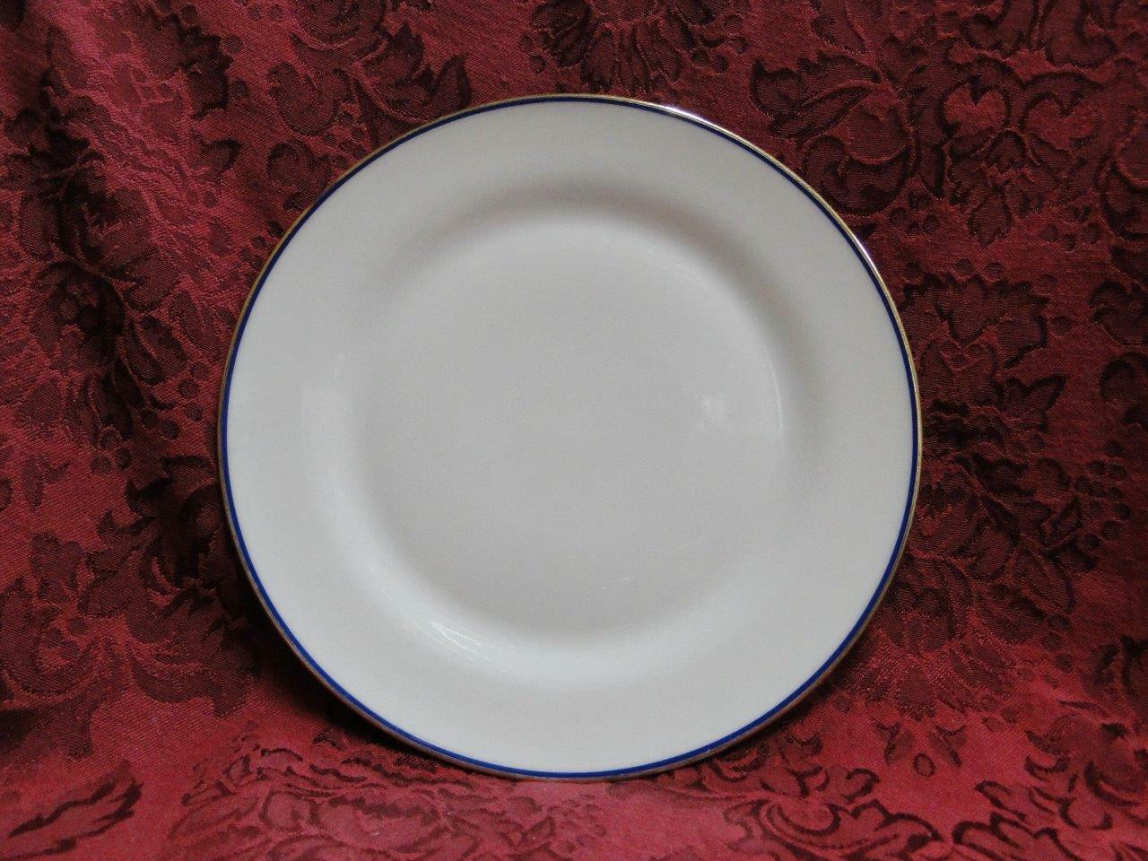 Tirschenreuth Cream w/ Thin Blue Band: Salad Plate (s), 7 5/8"