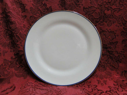Tirschenreuth Cream w/ Thin Blue Band: Salad Plate (s), 7 5/8"