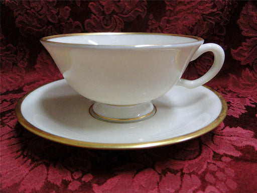 Lenox Mansfield, Ivory w/ Gold Trim: Cup & Saucer Set (s)