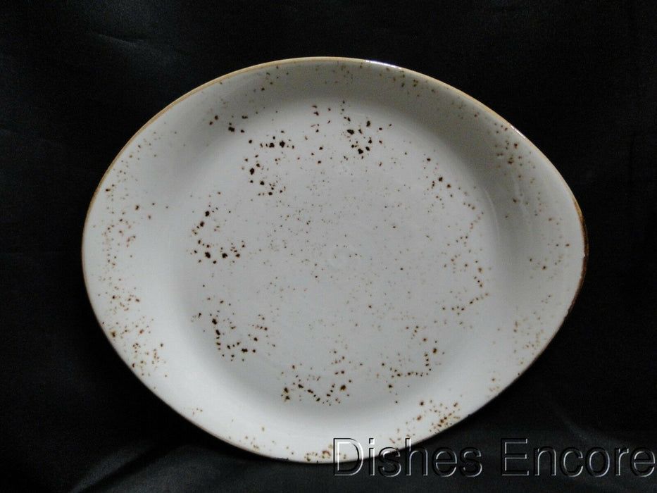 Steelite Craft, England: NEW White Freestyle Salad Plate (s), 9 3/4" x 8"