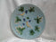 Old Castle German Majolica Birds & Grapes 230, Lt Blue: Round Platter, 11 1/4"