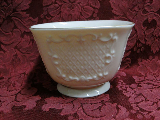 Lenox Canterbury Collection, Ivory w/ Gold & Embossed Design: Treat Bowl, 4 1/4"