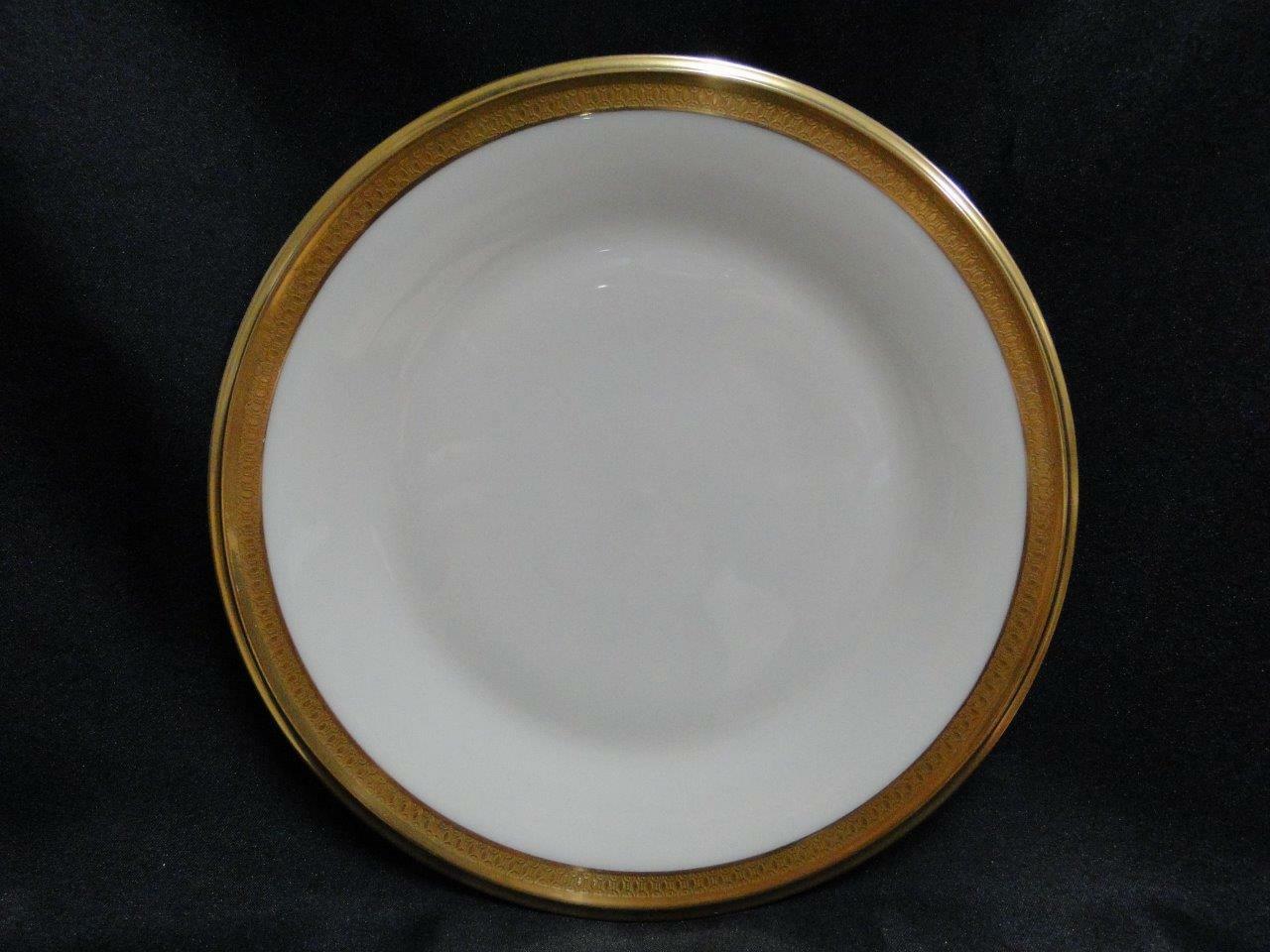 Lenox Aristocrat, Gold Encrusted Band: Salad Plate (s), 8 1/4"