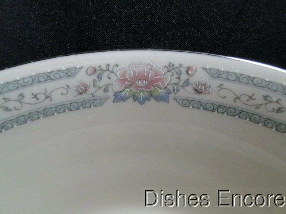 Lenox Charleston, Pastel Floral Band, Platinum: Round Serving Bowl, 9"