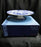 Spode Italian, Blue Scene: NEW Footed Cake Stand, 10 5/8", Box
