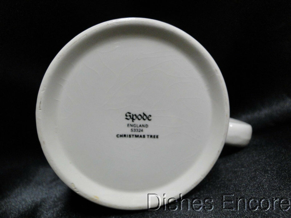 Spode Christmas Tree, Green Trim, England: Mug (s), 3 1/4" Tall, Crazing
