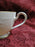 Noritake Halls of Ivy, 7341, Ivory w/ Raised Leaves: Cup & Saucer Set, 2 7/8"