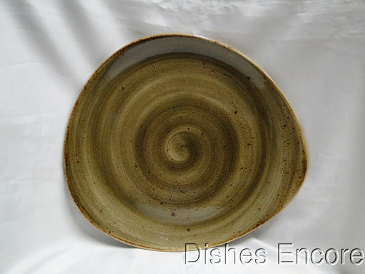 Steelite Craft, England: NEW Brown Freestyle Plate (s), 12" x 11"