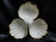 Lenox Greenbriar Collection, Gold: Leaf Shaped 3 Part Server Dish, 8 1/2"