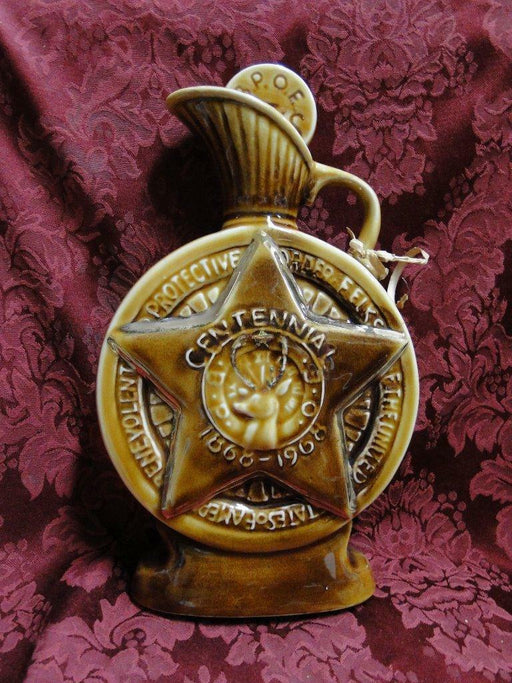 Beam's Benevolent Protective Order of Elks 1868 - 1968 Whiskey Decanter, 11"