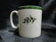 Spode Christmas Tree, Green Trim, England: Mug (s), 3 1/4" Tall, Crazing