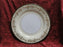 Noritake Bordeaux, 5496, Gold Grapes, Black Band: Dinner Plate (s), 10 3/8"