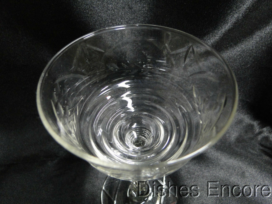 Rock Sharpe Normandy, Stem 3005, Cut Florals: Liquor Cocktail (s), 5 3/4" Tall