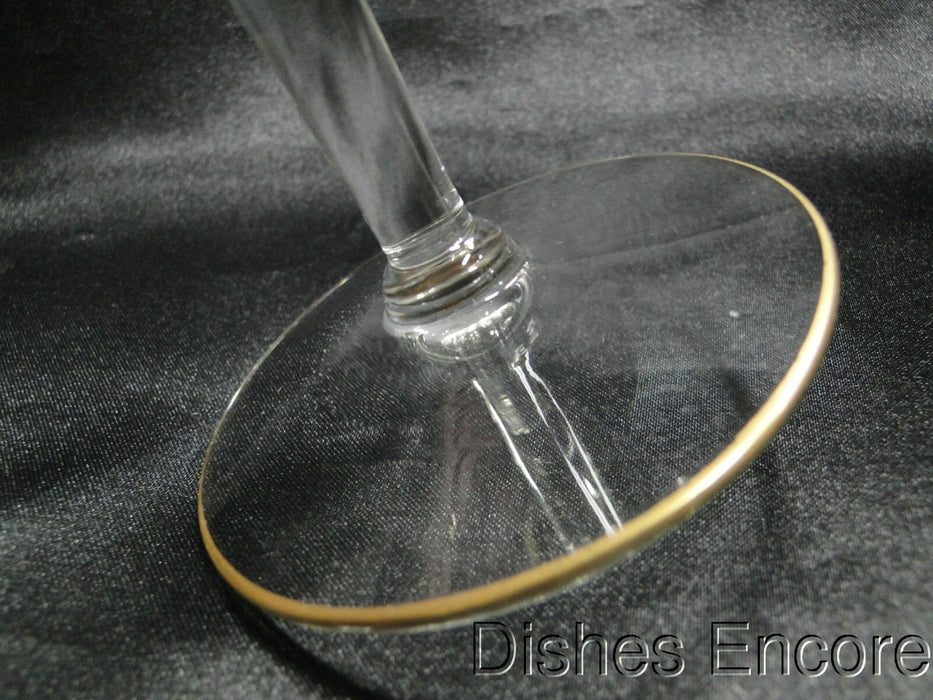 Double Gold Trim Gold Trim: Water or Wine Goblet, 7 7/8" Tall -- CR#093