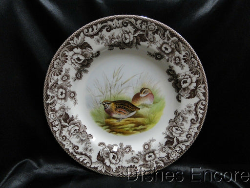 Spode Woodland Quail Game Bird, England: NEW Dinner Plate (s), 10 1/2", Box