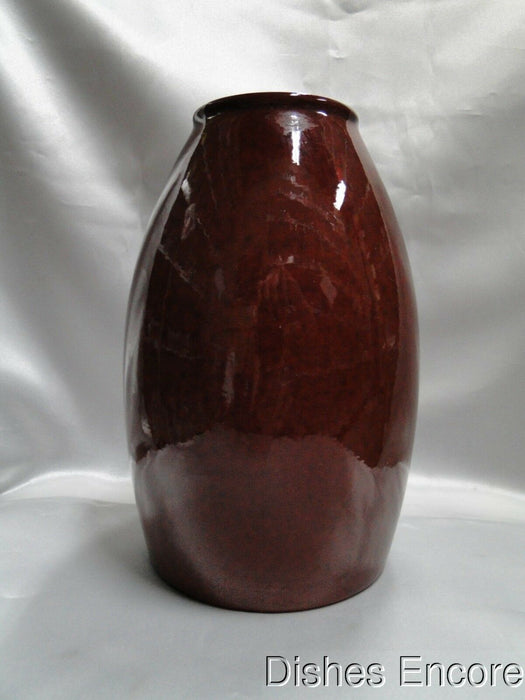 Sheurich (Made in Germany) Amano 629-18, Dark Red: Vase, 7 1/4" Tall