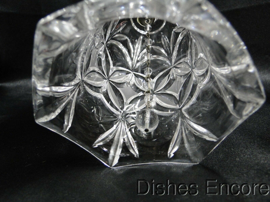 Echt Bleikristall (Made in W Germany), 24% Lead Crystal: Bell, 6 3/4"  -- MG#142