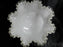 Fenton Silver Crest, Crimped Crest on Milk Glass: Flared Compote 7429