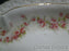 Zeh, Scherzer & Co 508, Pink Rose Garland: Oval Serving Platter, 13 3/8"