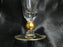 Gold Ball Stem, Gold Trim, "V" Shape: Iced Tea (s), 7 1/4" -- CR#084