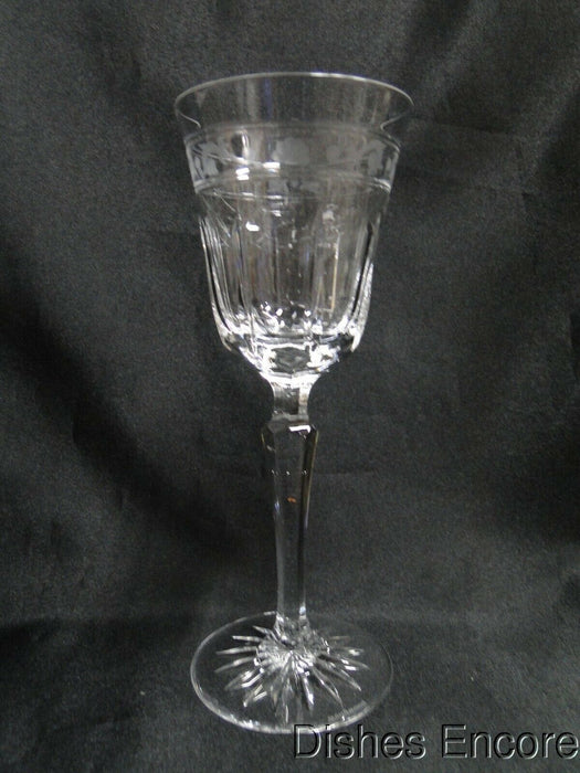 Wedgwood Monarch, Vertical Cuts, Gray Cut Runnymede: Wine (s), 7 3/4" - 7 7/8"