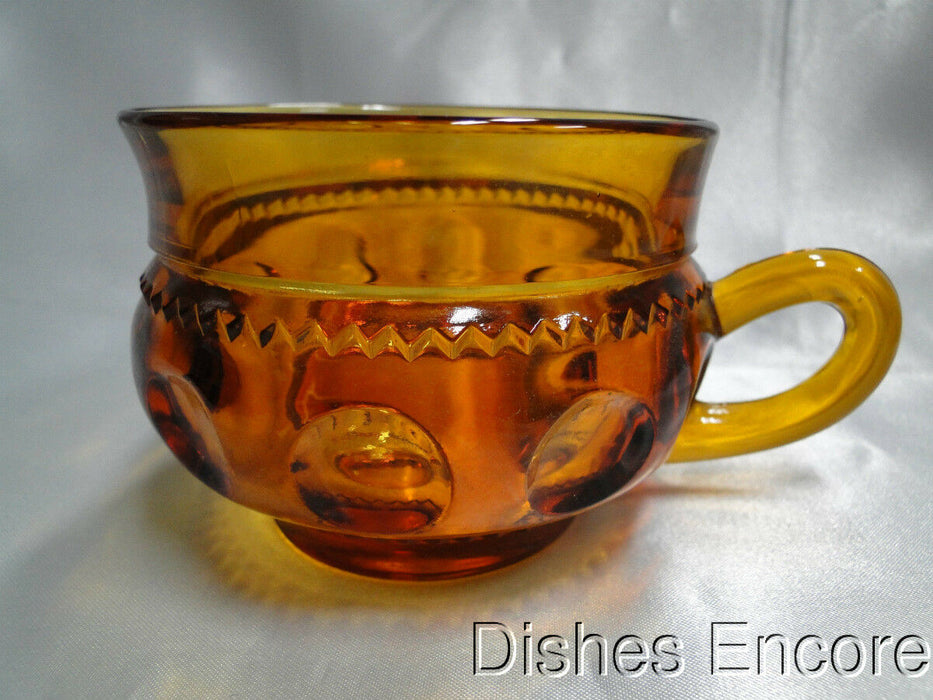 Colony Color Crown Amber: Cup Only,  2 1/2" Tall, 3 1/4" in Diameter