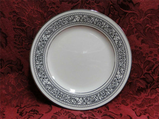 Noritake Prelude, 7570, Black Scroll & Fan Band: Bread Plate (s), 6 5/8"