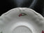 Winterling 84: Embossed Scrolls, Pink Flowers: 5 7/8" Saucer Only, No Cup